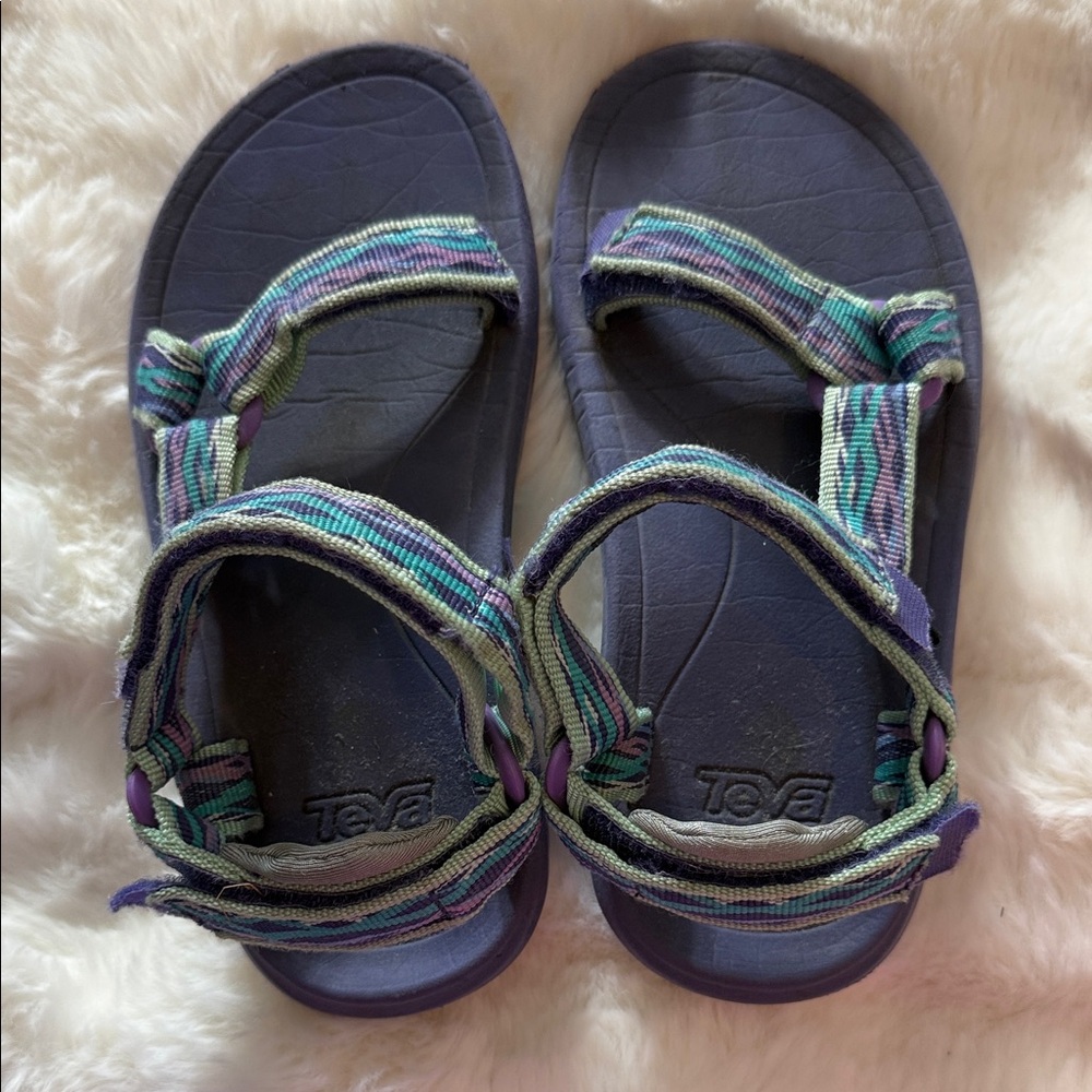 Teva Kids' Hurricane XLT 2 Teal & Purple